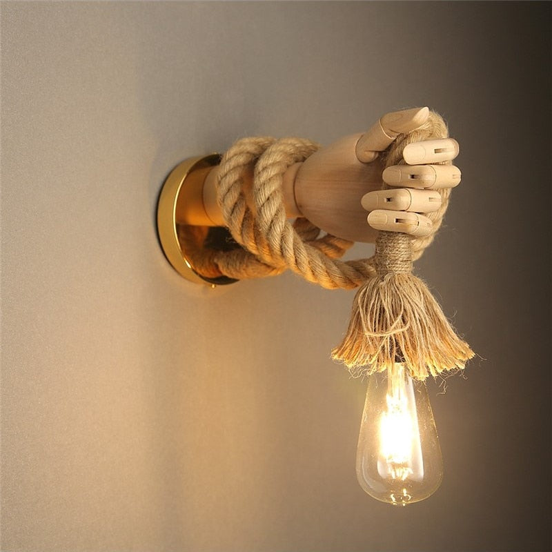 Luminous Grasp Wall Light