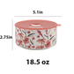 Botanical Ceramic Food Storage Container