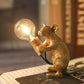 Post-Modern Luminary Mouse Figurine