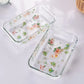 Blossom Borosilicate Glass Baking Dish