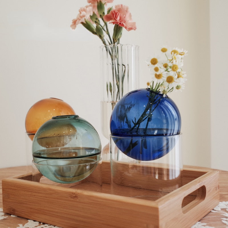 Celestial Orb Bubble Vase