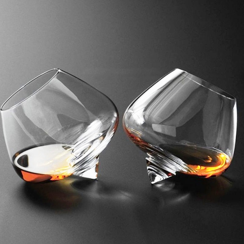 Whiskey Gyro Glass