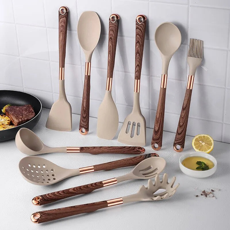 Modern Culinary Silicone 10-Piece Kitchen Set