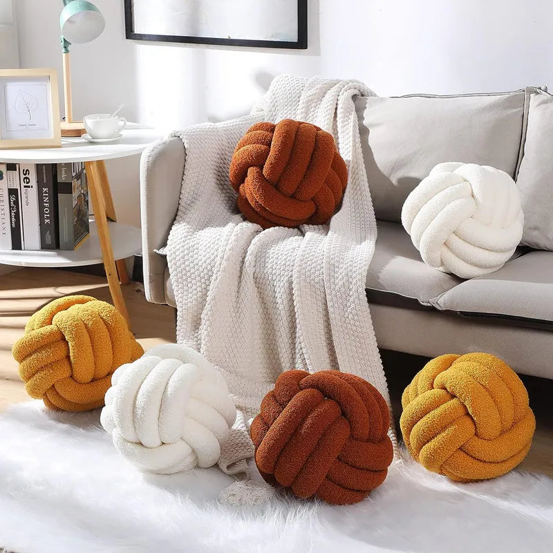 Plush Knot Cushion