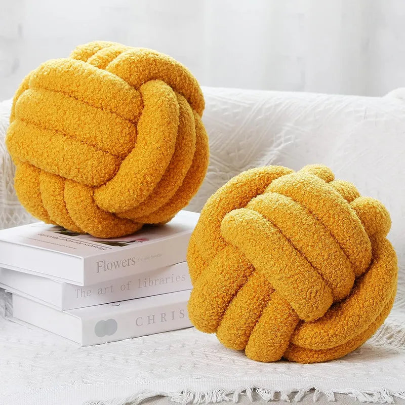 Plush Knot Cushion