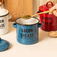 Vintage Bacon Grease Containers