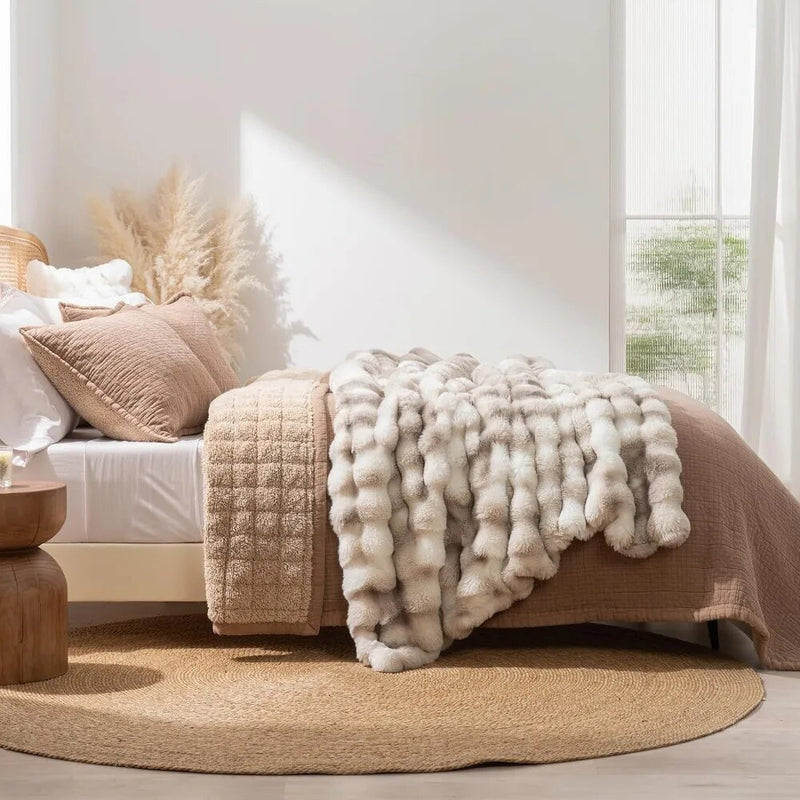 Lavish Faux-Fur Blanket