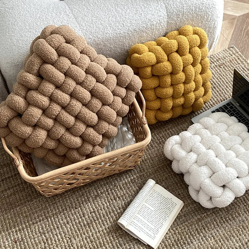 Ultra-Plush Knotted Accent Pillows