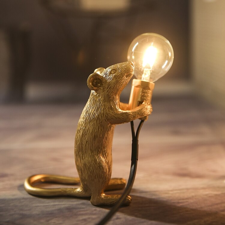 Post-Modern Luminary Mouse Figurine