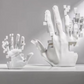 Digital Descent Hand Sculpture