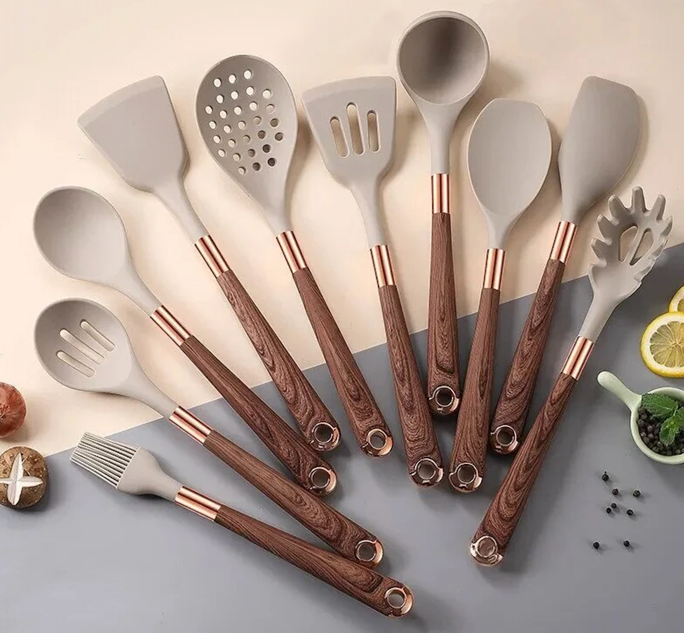 Modern Culinary Silicone 10-Piece Kitchen Set