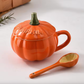 Ceramic Pumpkin Cup