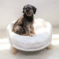 Luxury Faux Fur Elevated Pet Bed