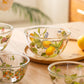 Vintage French-Style Glass Bowls