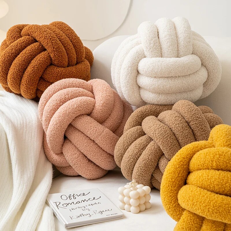 Plush Knot Cushion