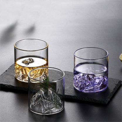 Fuji Peak Glassware