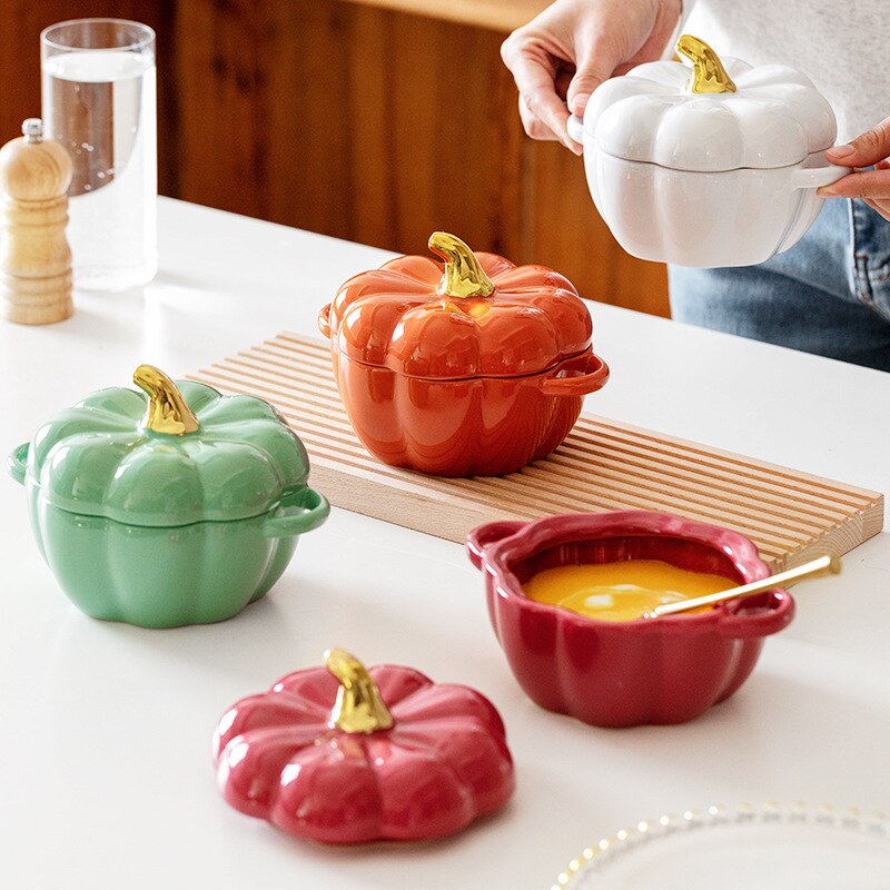 Ceramic Pumpkin Cookware